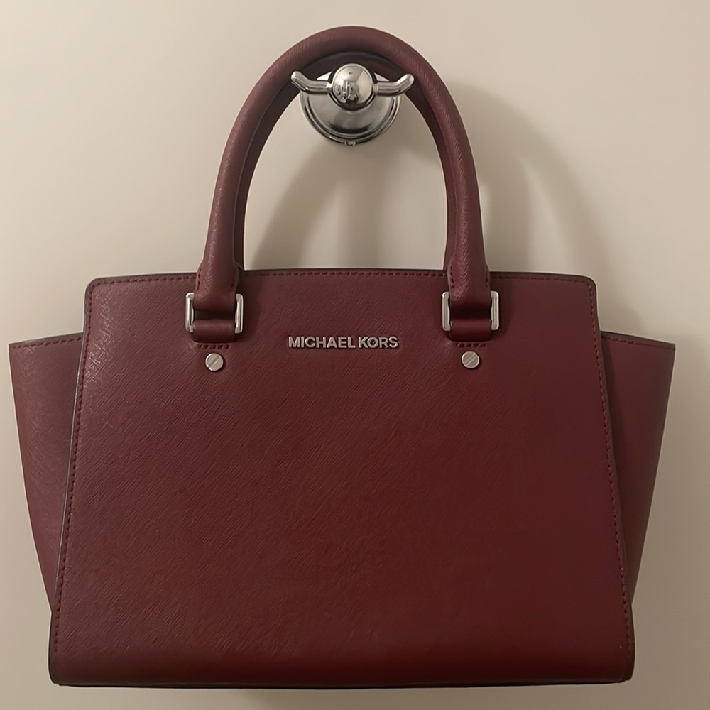 Michael Kors Burgundy Bag